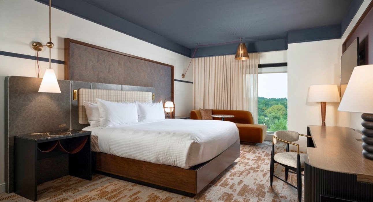 King Bedroom The Elmore Hotel Southlake TX