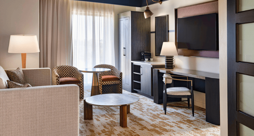 Honeymoon Suites & Guest Rooms at The Elmore Hotel Southlake TX